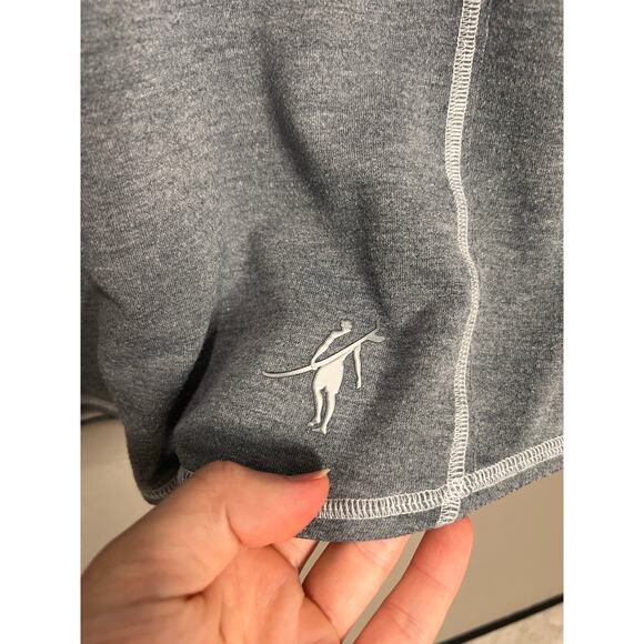 Gray Long Sleeve Shirt with Orange Accent - Picture 6 of 7